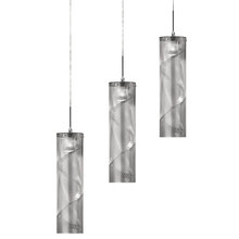 Dainolite UM-34HP-PC - (K)3LT Horizontal Pendant, Spiral Mesh