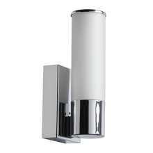 Dainolite VLD-811W-PC - 1LT Sconce, Polished Chrome