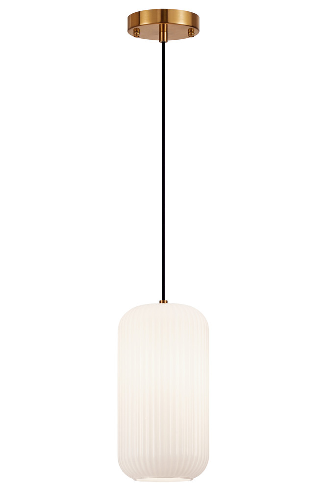 Charismo Aged Gold Brass Pendant