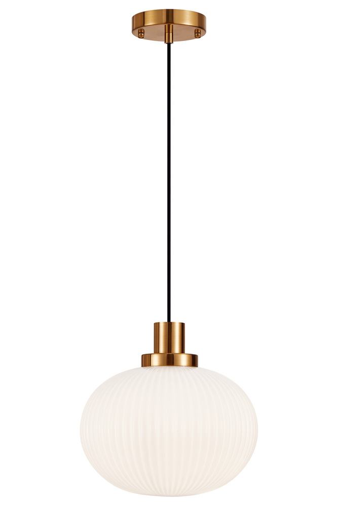 Charismo Aged Gold Brass Pendant