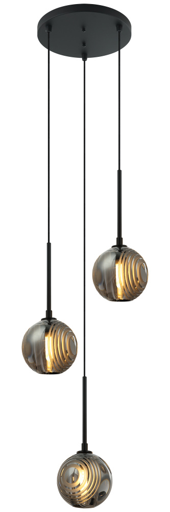 Jemyca Matte Black Pendant