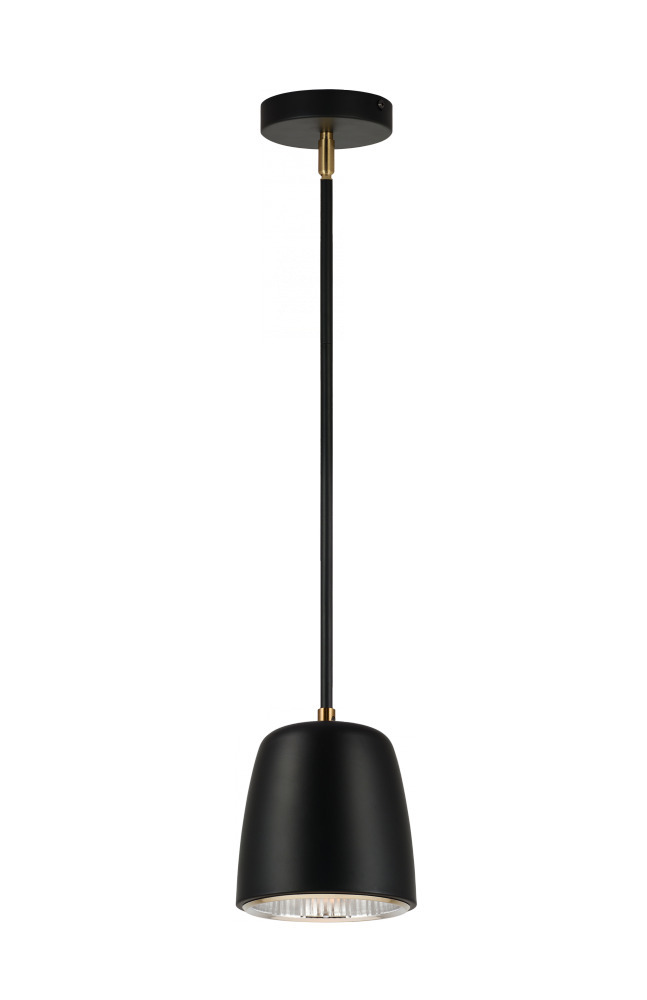 Luca Black Pendant