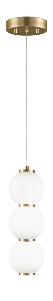 Dango Oxidized Gold Pendant