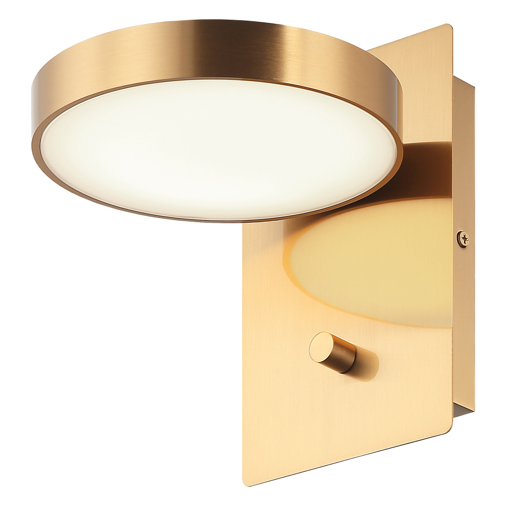 Azton Aged Gold Brass WALL SCONCE