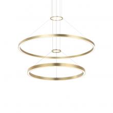 Matteo Lighting C30856BG - O'Hara Brushed Gold Chandelier