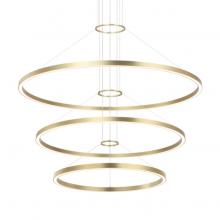 Matteo Lighting C30896BG - O'Hara Brushed Gold Chandelier
