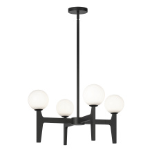 Matteo Lighting C34904MBOP - Scriben Matte Black Pendant