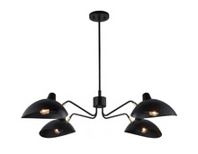 Matteo Lighting C57904BZ - Droid Bronze and Brushed Gold Pendant