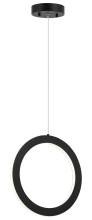 Matteo Lighting C66112BK - Victoria Black Pendant