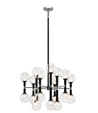 Matteo Lighting C75318BKCL - Stellar Black Chandelier