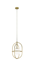 Matteo Lighting C76901GL - Eclipse Gold Pendant