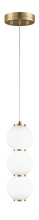 Matteo Lighting C82402OG - Dango Oxidized Gold Pendant