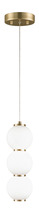 Matteo Lighting C82402OG - Dango Oxidized Gold Pendant
