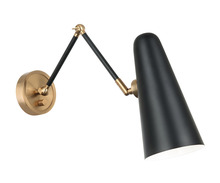 Matteo Lighting S05211BK - Blink Black Wall Sconce