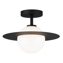 Matteo Lighting X60401BKOP - Saturn Black Flush Mounts