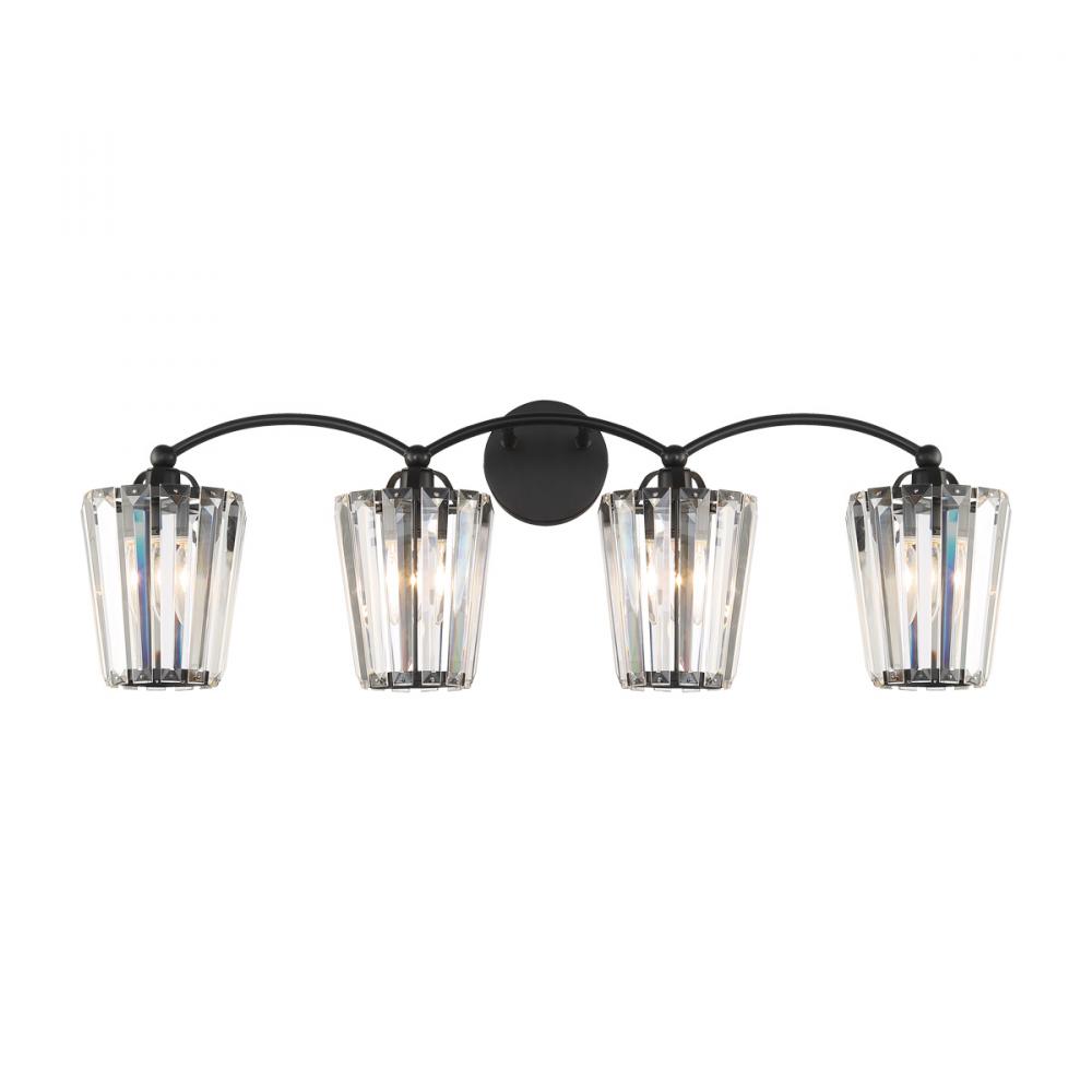 Natalia, 4LT Bathbar, Blk