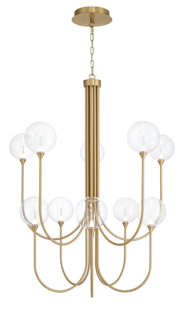 Iissa-Chandelier-10Lt-40In-GD-CL