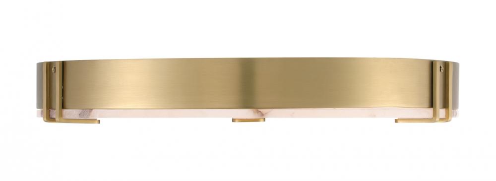 Noga-Flush Mount-22In-GD-Alb