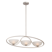 Eurofase 27974-018 - Carlucci, 3Lt Chandelier, Linear, S