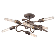 Eurofase 27997-017 - BRIGGS,6LT FLUSH/SCONCE,ORB