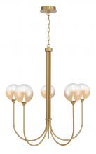 Eurofase 48922-039 - Iissa-Chandelier-5Lt-34In-GD-AM