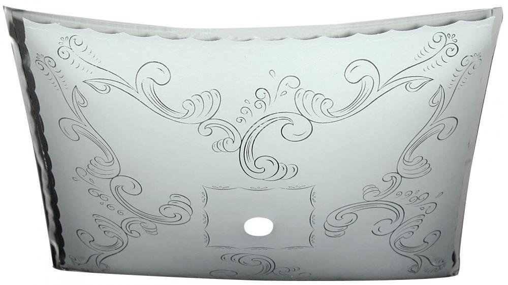 Glass, 700-01 11 3/4 in W x 2 in H