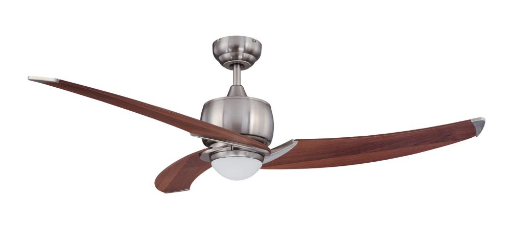 Treo 52 in. Satin Nickel Ceiling Fan