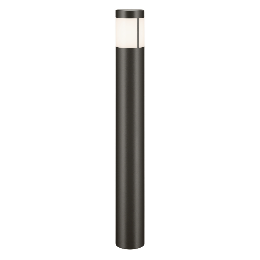 12 Volt 2700K LED 24" Round Bollards in Textured Architectural Bronze