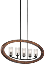 Kichler 43186AUB - Linear Chandelier 5Lt