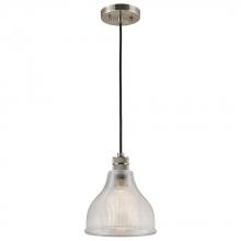 Kichler 43551CLP - Devin 8" 1 Light Mini Pendant Classic Pewter