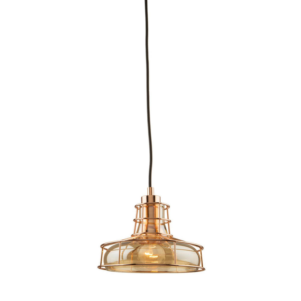 Fifth Avenue 1 Light  Rose Gold Pendant