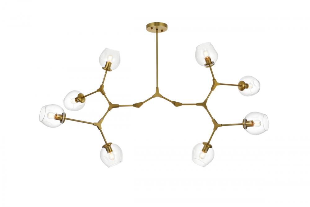 Cavoli HANG L61"W32"H32"L8 Brass
