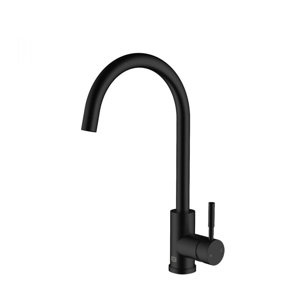 Kitchen Faucet 3 5/8" × 1‘ 2-1/2" × 9 3/8" matte black