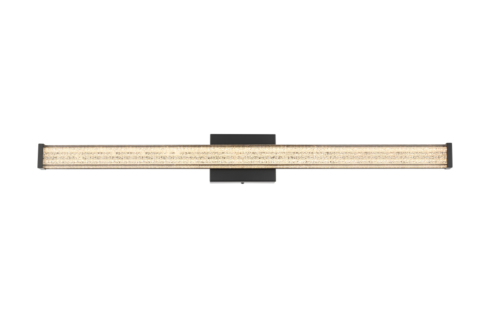 Wall Sconce L36" E4.5" H4.3" LED 24W 3CCT Black