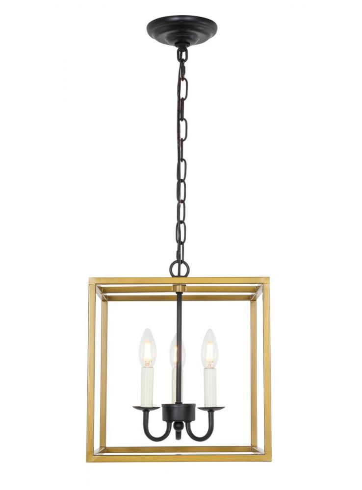 Eclipse Hang L12"W12"H14"L3 BR BK