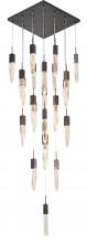 Bethel International Canada ADS16C25B - Chandelier Matte Black
