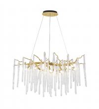 Bethel International Canada CN12C36G - Chandelier Aluminum & Glass