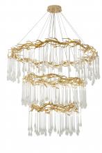 Bethel International Canada CN21C24G - Chandelier Aluminum & Glass