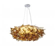 Bethel International Canada DLS107C30G - Chandelier Iron & Acrylic