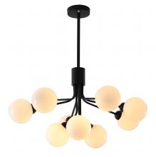 Bethel International Canada DLS32C23W - Chandelier Metal & Glass