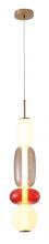 Bethel International Canada DLS33P26WGR - LED Pendant Metal & Glass