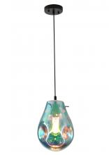 Bethel International Canada DLS49P8B - Pendant Metal & Glass