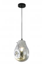 Bethel International Canada DLS49P8SL - Pendant Metal & Glass
