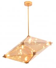Bethel International Canada DLS53C30A - Chandelier Metal & Glass