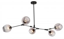 Bethel International Canada DLS57C59B - Chandelier Metal & Glass