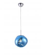 Bethel International Canada DU136P11B - Single Pendant Lighting Blue