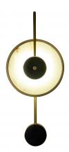 Bethel International Canada FT77W24BR - LED Wall Sconce Stainless Steel & Alabaster