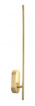 Bethel International Canada FT80W24BR - LED Wall Sconce Stainless Steel & Acrylic