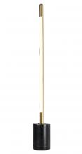 Bethel International Canada FT81T26BR - LED Table Lamp Stainless Steel & Marble