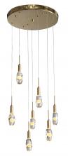 Bethel International Canada FT86C18A - LED Chandelier  Aluminum & Glass